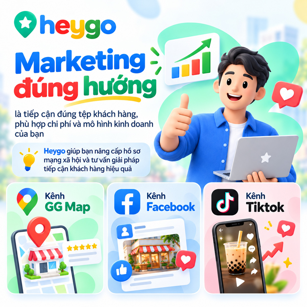 Ảnh giới thiệu dịch vụ tiếp thị của Heygo